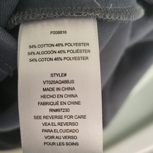 Steve Madden Women Shacket Button Down Long Sleeve Size Large Slate Gray New - Picture 9 of 9